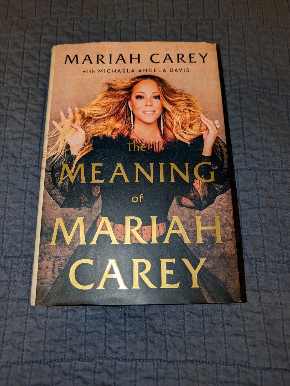 The Meaning of Mariah Carey Hardcover Book Memoir Dust Jacket 2020